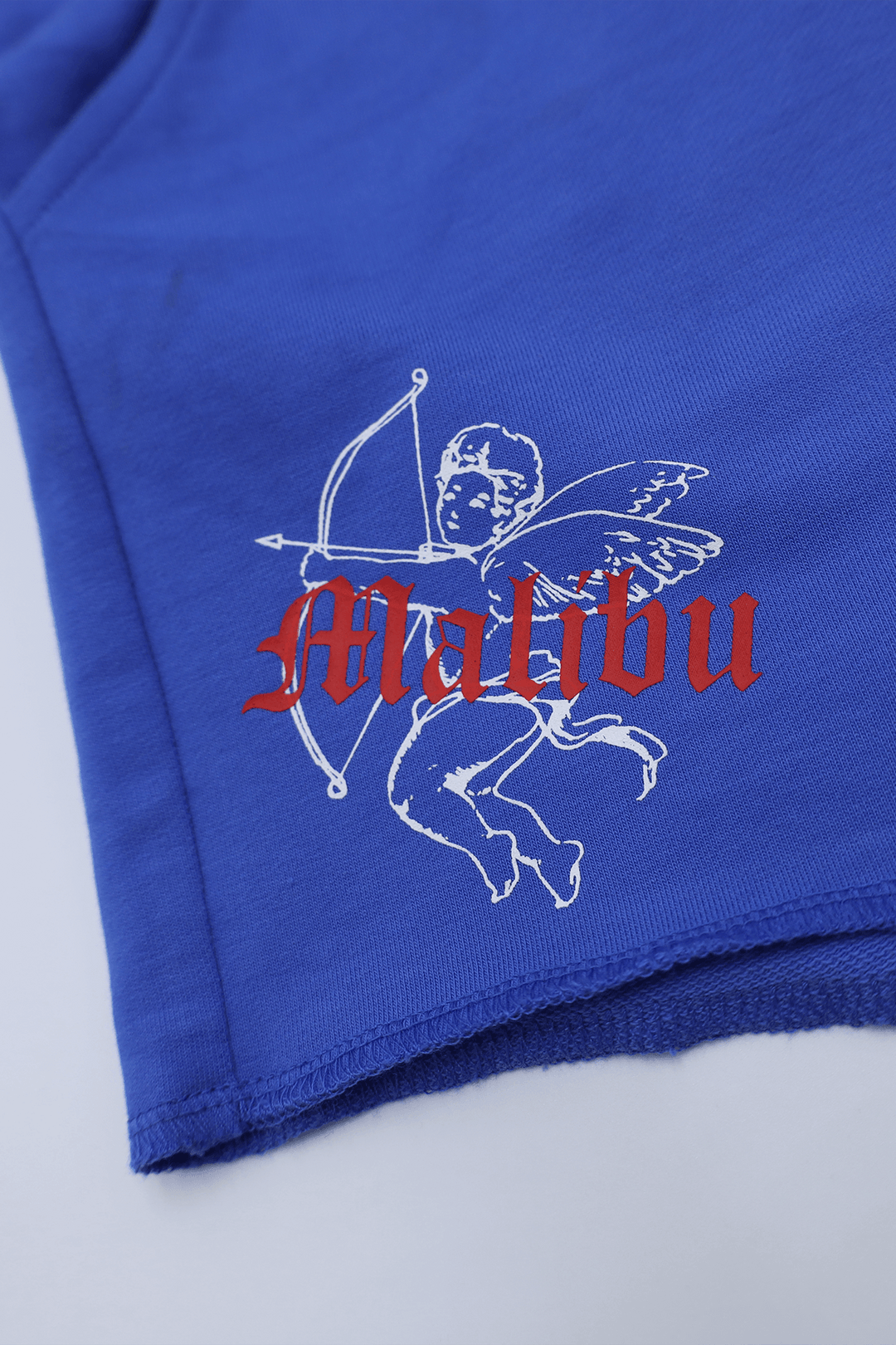 Pantalones cortos "Call You Tonight" de 12,7 cm con cinturilla elástica - Azul