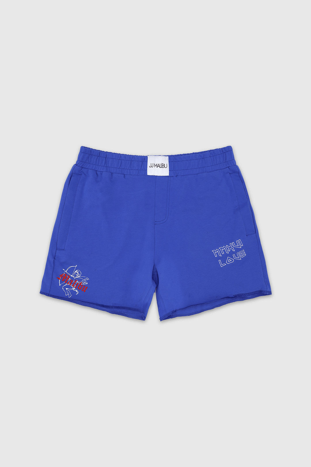 Pantalones cortos "Call You Tonight" de 12,7 cm con cinturilla elástica - Azul