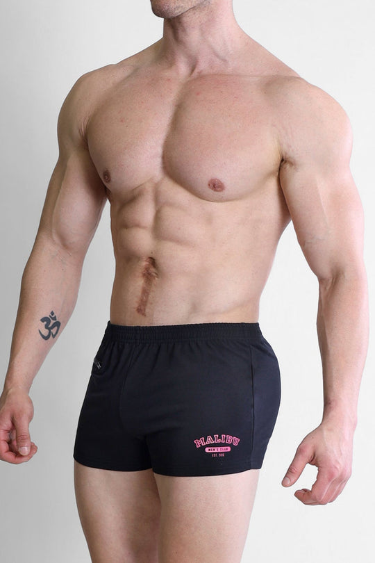 Shorts universitarios cortos de 2" con bolsillo con cremallera - Versátiles