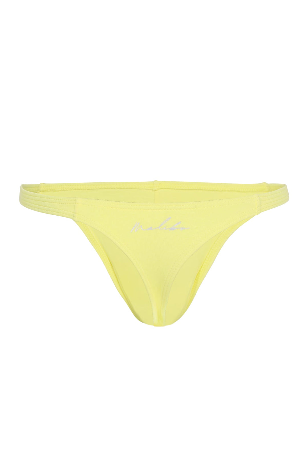 Tanga clásica atrevida - Amarillo limón