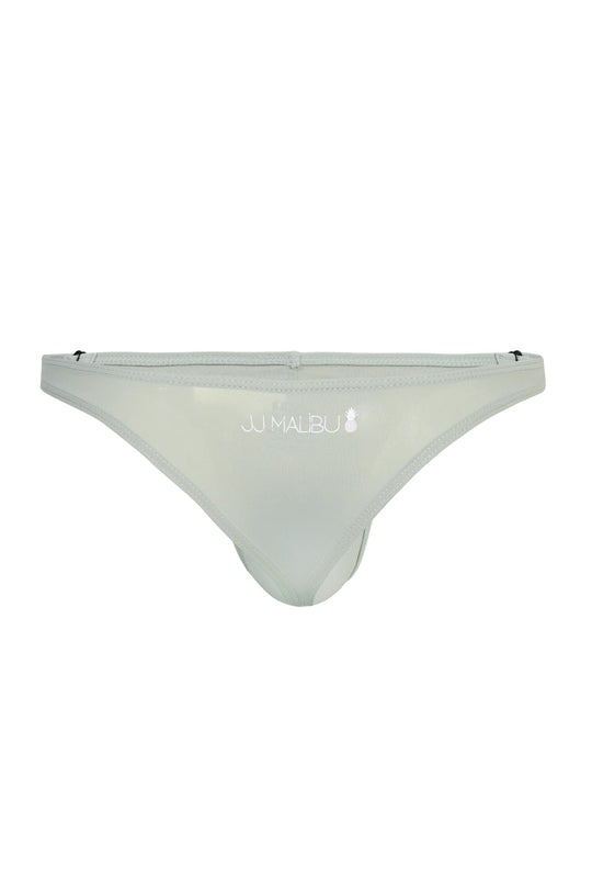 Bañador tipo slip Voyage de corte bajo para hombre - Gris pálido