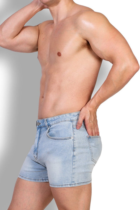 Shorts vaqueros cortos In-Your-Dreams de 8,9 cm - Azul cielo