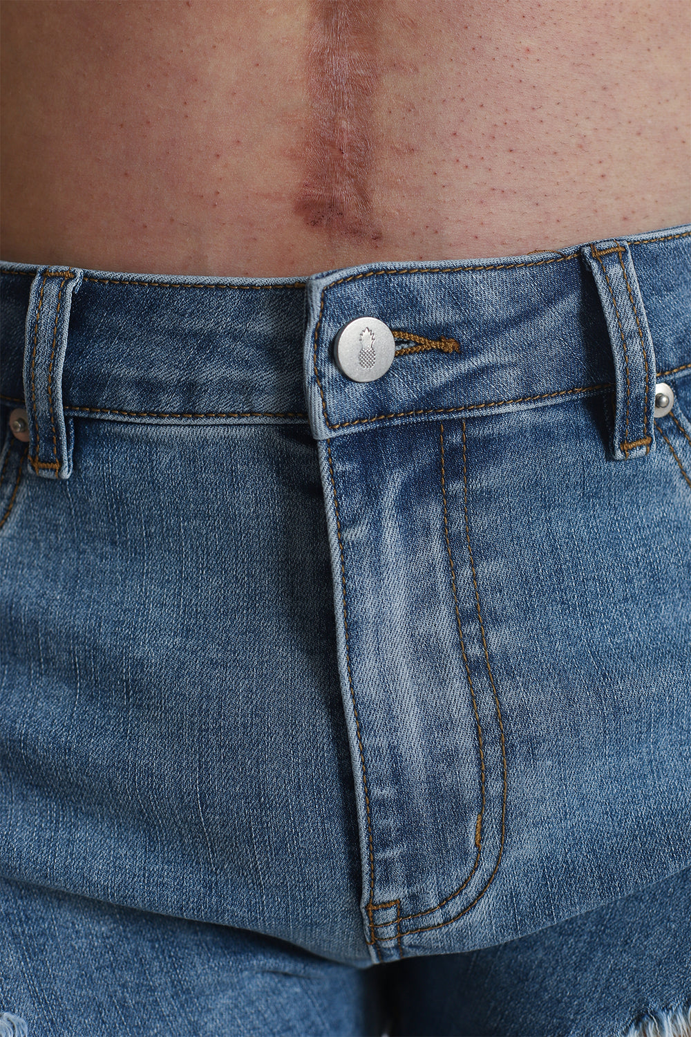 Short en jean Cheeky Summer 2,5 pouces - Bleu véritable