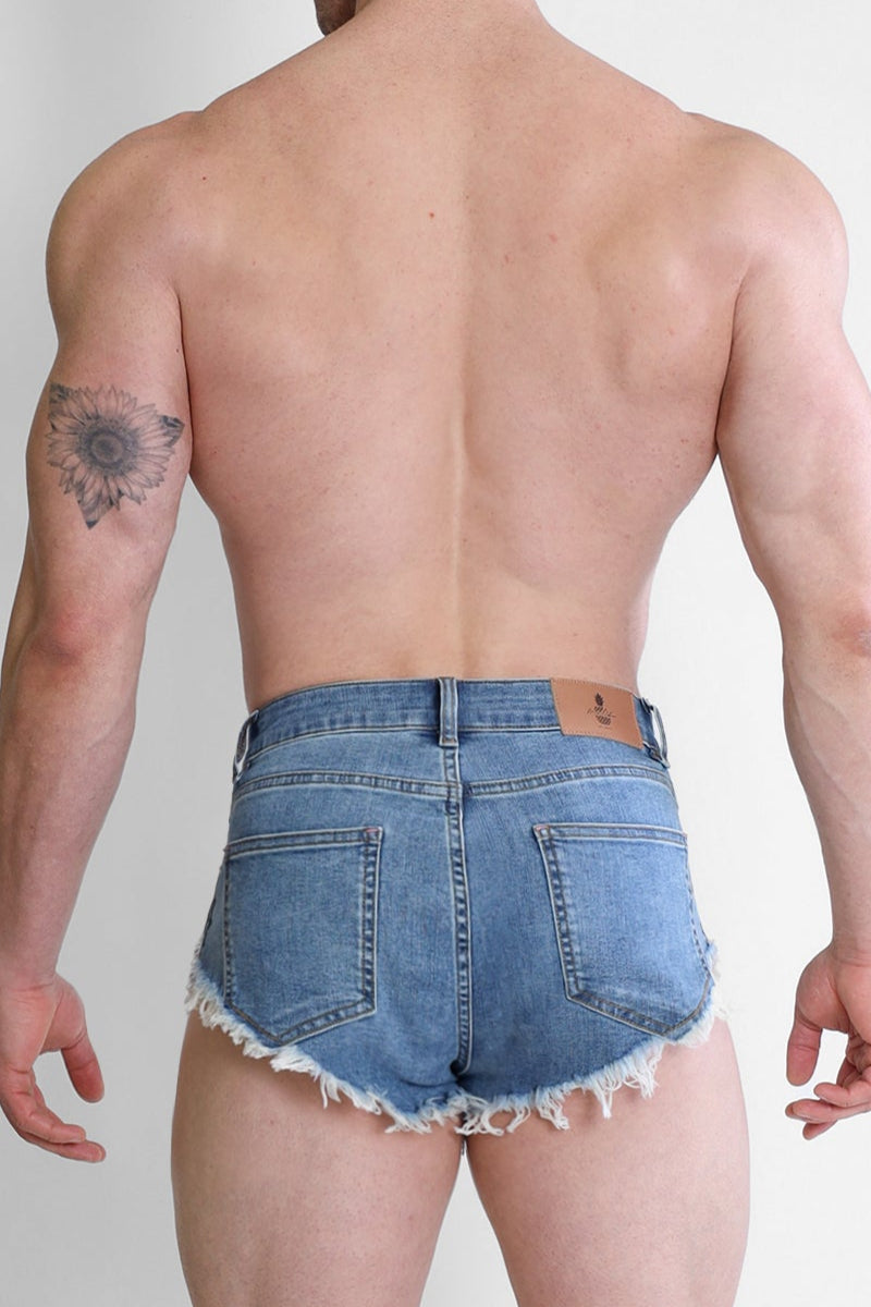 Short en jean Cheeky Summer 2,5 pouces - Bleu véritable